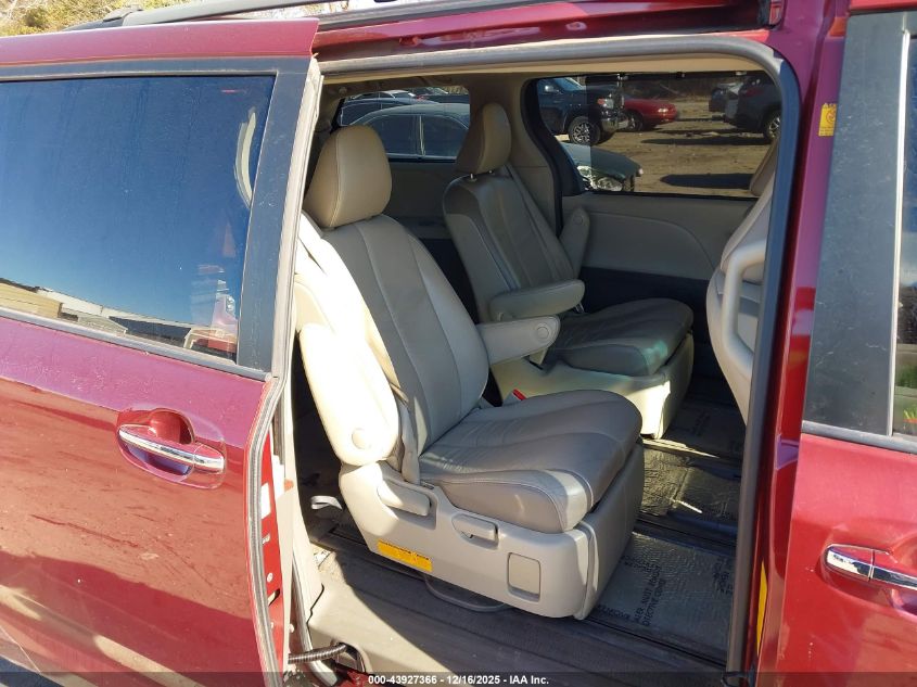 2011 Toyota Sienna Limited V6 VIN: 5TDYK3DC0BS124322 Lot: 43927366