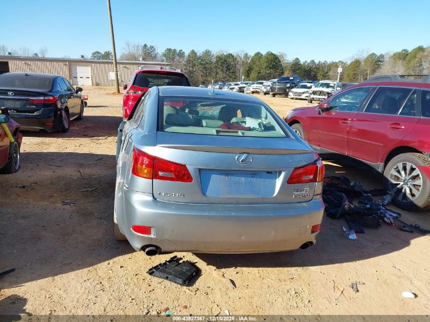 2007 Lexus Is 250 VIN: JTHBK262775031250 Lot: 43927367