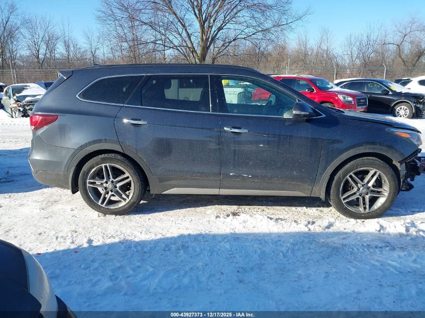 2018 Hyundai Santa Fe Limited Ultimate VIN: KM8SRDHF7JU272548 Lot: 43927373