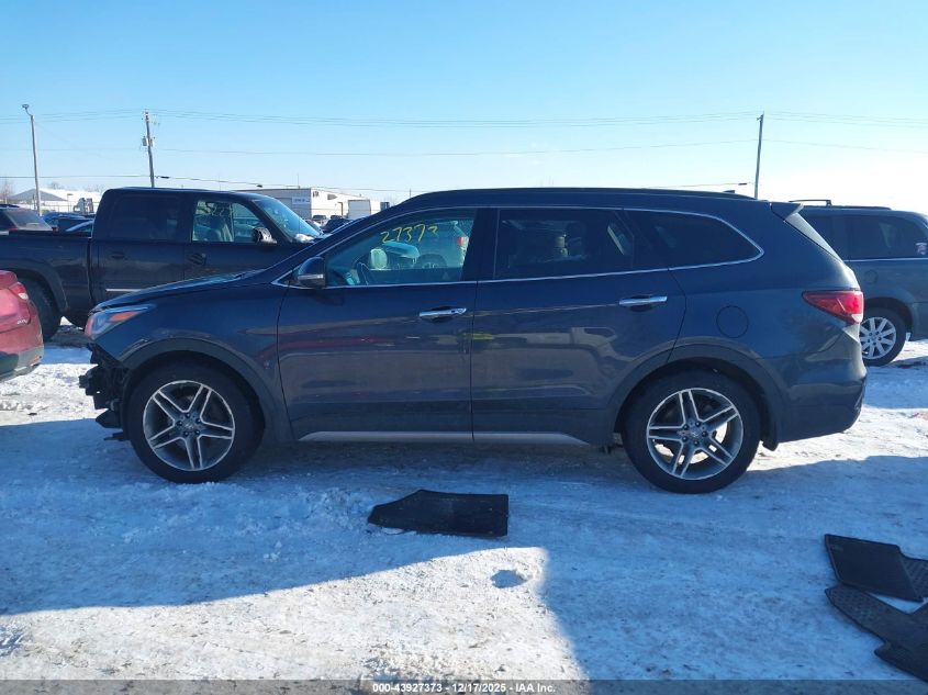 2018 Hyundai Santa Fe Limited Ultimate VIN: KM8SRDHF7JU272548 Lot: 43927373