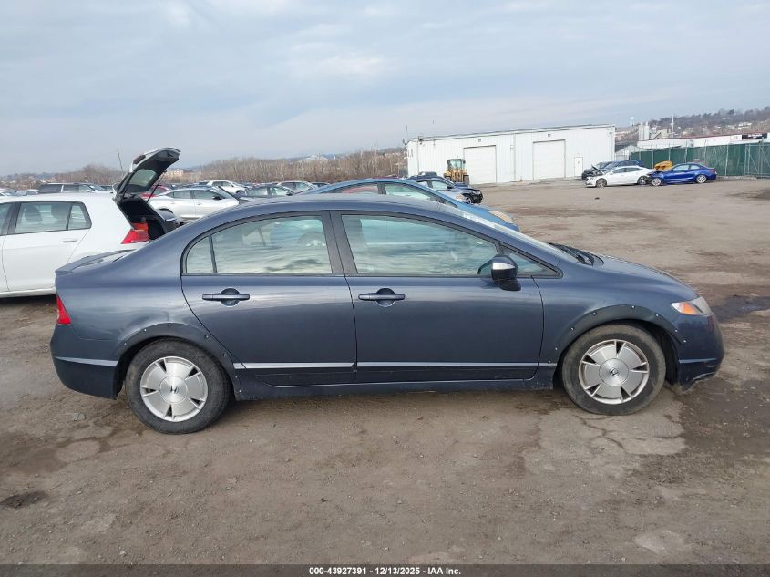 2006 Honda Civic Hybrid VIN: JHMFA36296S022902 Lot: 43927391