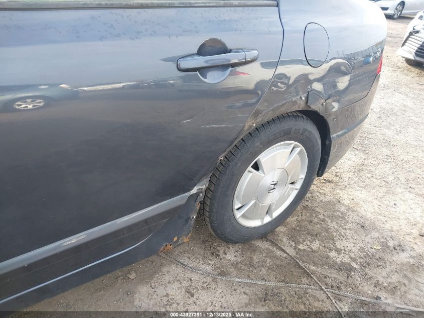 2006 Honda Civic Hybrid VIN: JHMFA36296S022902 Lot: 43927391