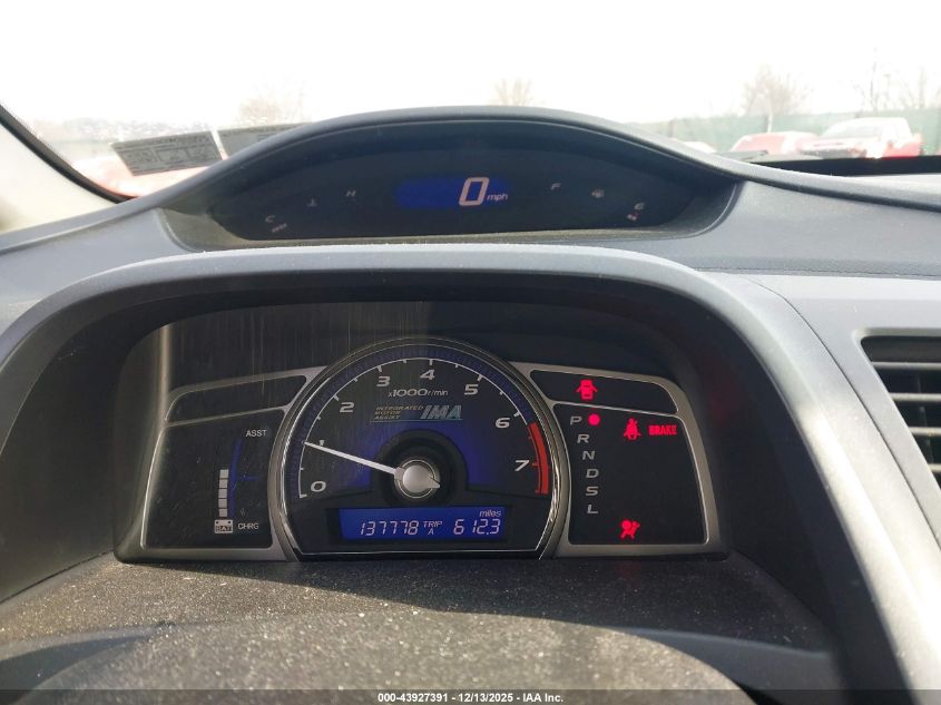 2006 Honda Civic Hybrid VIN: JHMFA36296S022902 Lot: 43927391