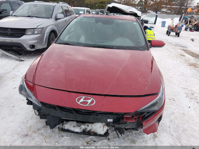 2021 Hyundai Elantra Sel VIN: KMHLM4AG9MU174793 Lot: 43927396