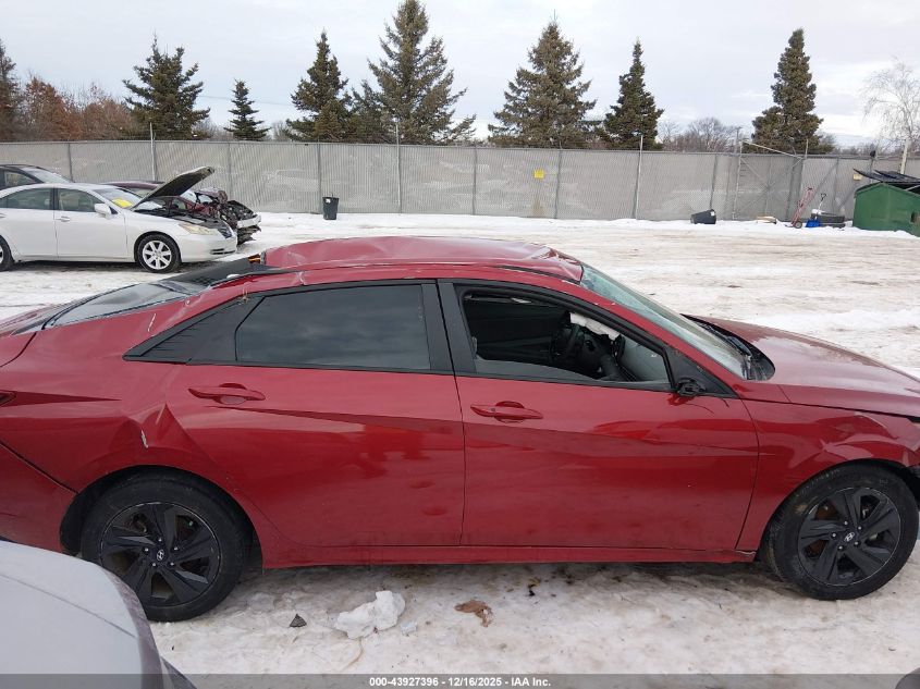 2021 Hyundai Elantra Sel VIN: KMHLM4AG9MU174793 Lot: 43927396