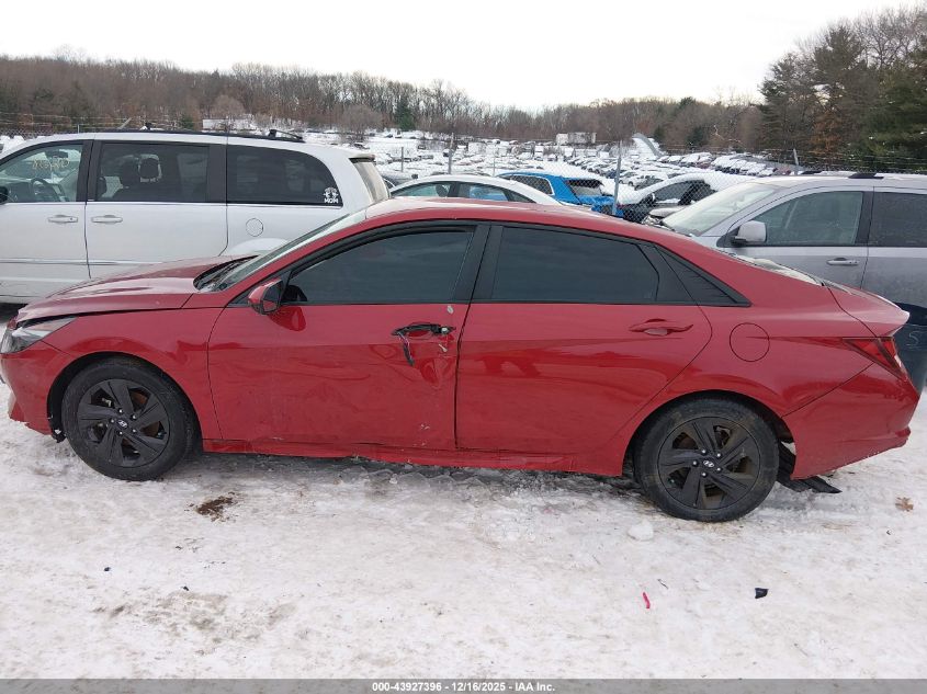 2021 Hyundai Elantra Sel VIN: KMHLM4AG9MU174793 Lot: 43927396