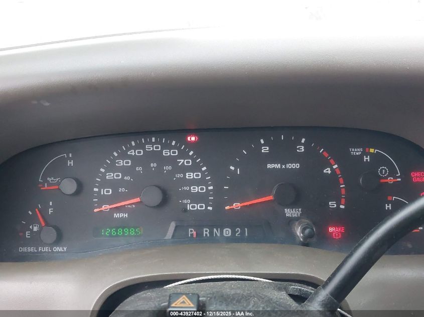 2003 Ford F-250 Lariat/Xl/Xlt VIN: 1FTNX21F33EB11116 Lot: 43927402