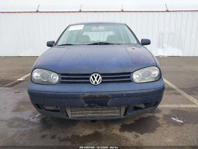 2003 Volkswagen Golf Gl Tdi VIN: 9BWFP61J934052522 Lot: 43927436