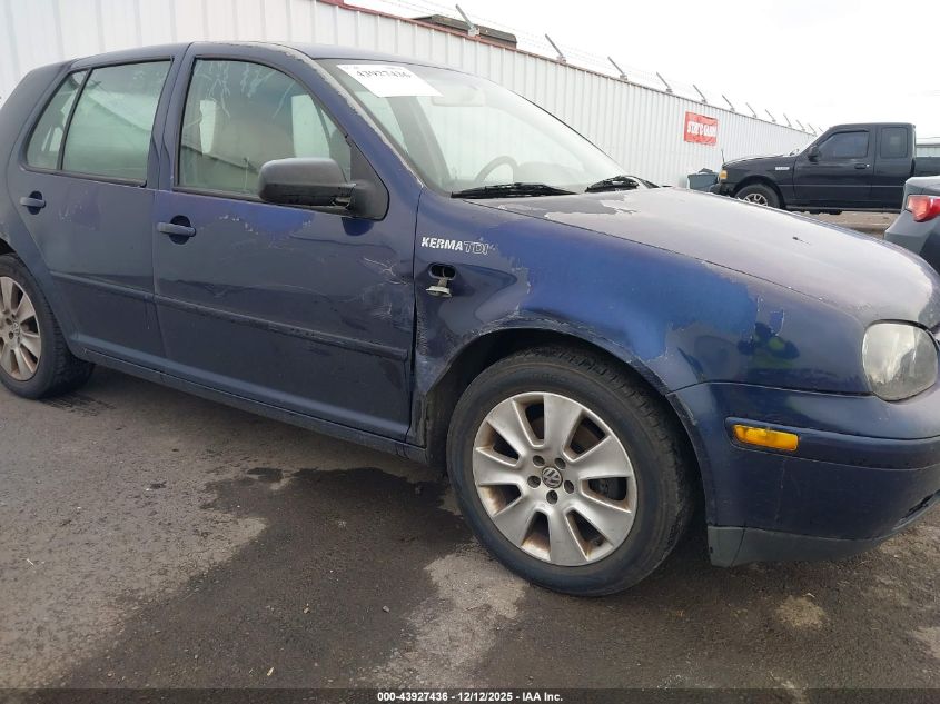 2003 Volkswagen Golf Gl Tdi VIN: 9BWFP61J934052522 Lot: 43927436