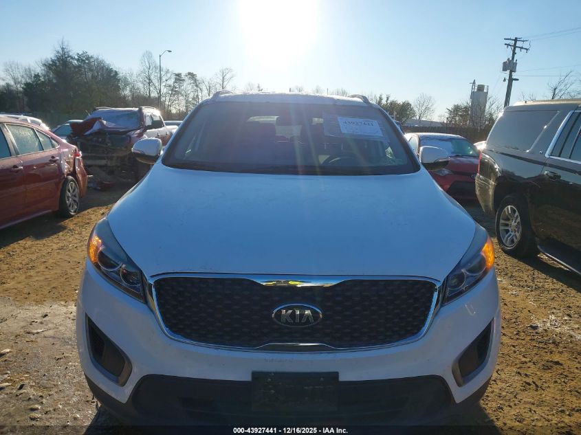 2016 Kia Sorento 3.3L Lx VIN: 5XYPGDA5XGG143845 Lot: 43927441