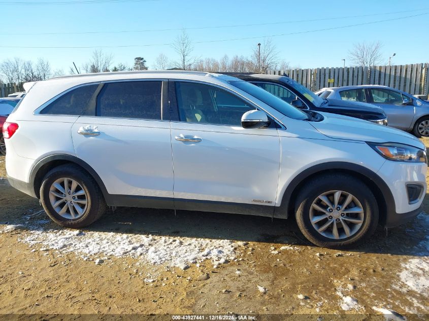 2016 Kia Sorento 3.3L Lx VIN: 5XYPGDA5XGG143845 Lot: 43927441