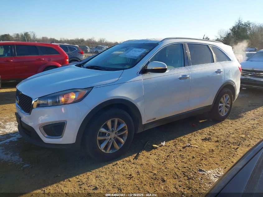 2016 Kia Sorento 3.3L Lx VIN: 5XYPGDA5XGG143845 Lot: 43927441