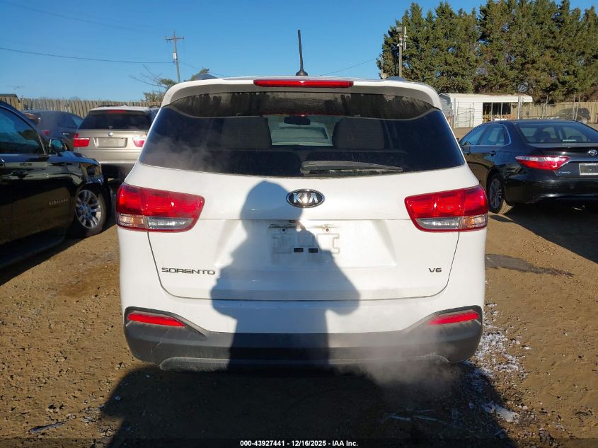 2016 Kia Sorento 3.3L Lx VIN: 5XYPGDA5XGG143845 Lot: 43927441