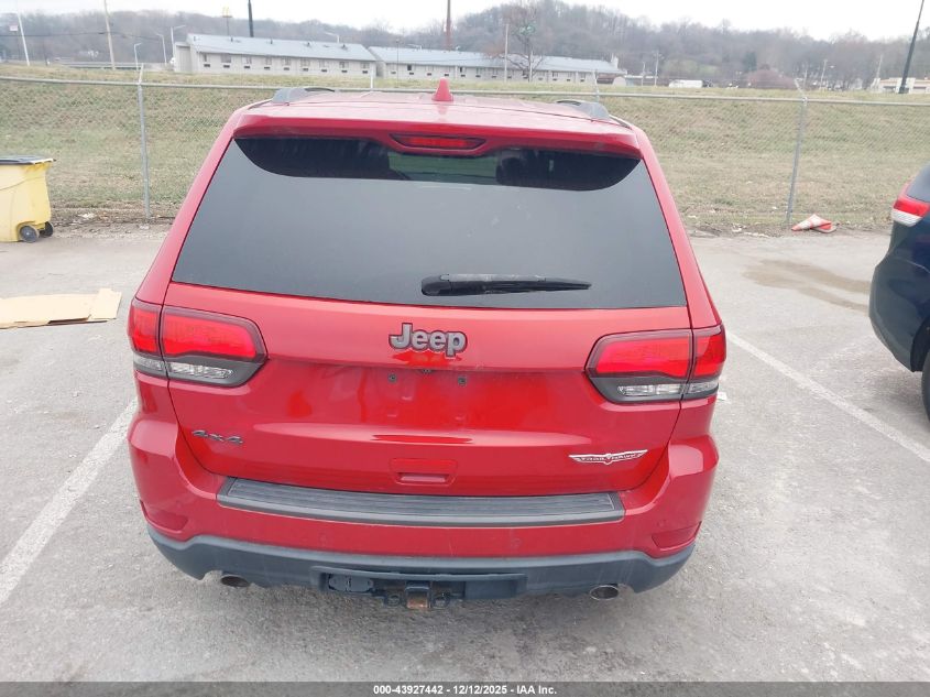 2018 Jeep Grand Cherokee Trailhawk 4X4 VIN: 1C4RJFLG2JC139465 Lot: 43927442