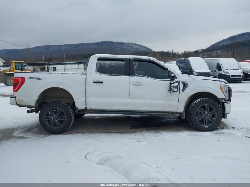 2022 Ford F-150 Xlt VIN: 1FTFW1E58NKD36025 Lot: 43927453