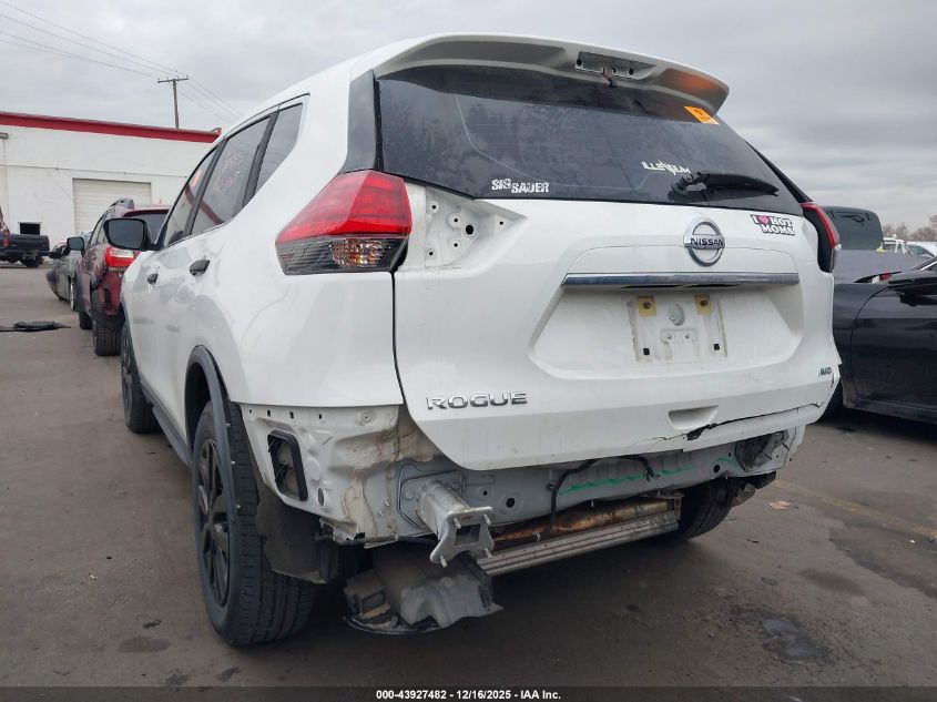 2017 Nissan Rogue S VIN: KNMAT2MV7HP561389 Lot: 43927482