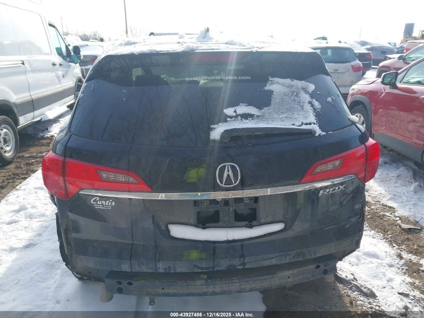 2015 Acura Rdx VIN: 5J8TB3H3XFL018943 Lot: 43927486