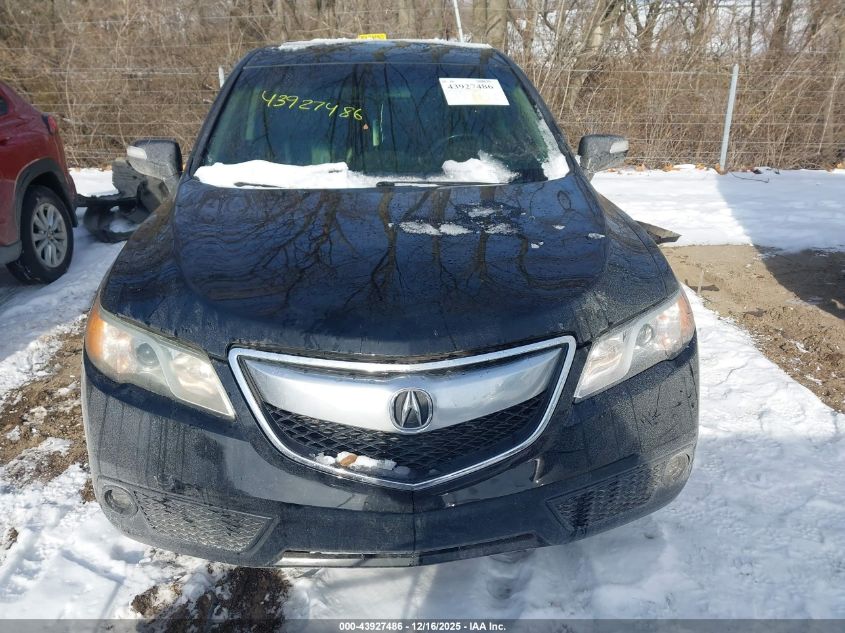 2015 Acura Rdx VIN: 5J8TB3H3XFL018943 Lot: 43927486