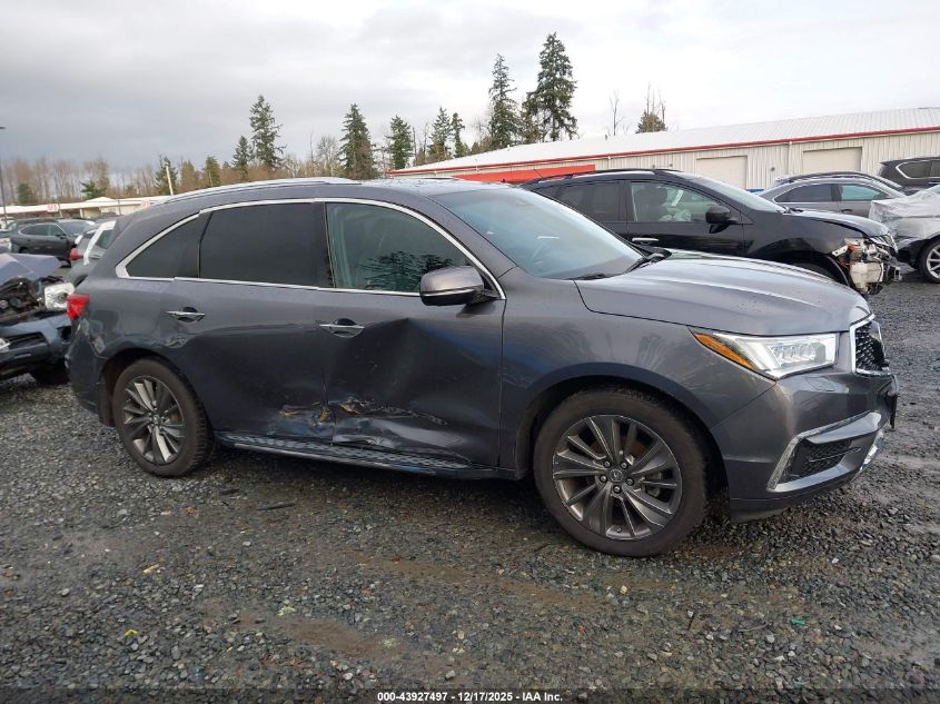 2017 Acura Mdx Advance Package VIN: 5FRYD4H8XHB503118 Lot: 43927497