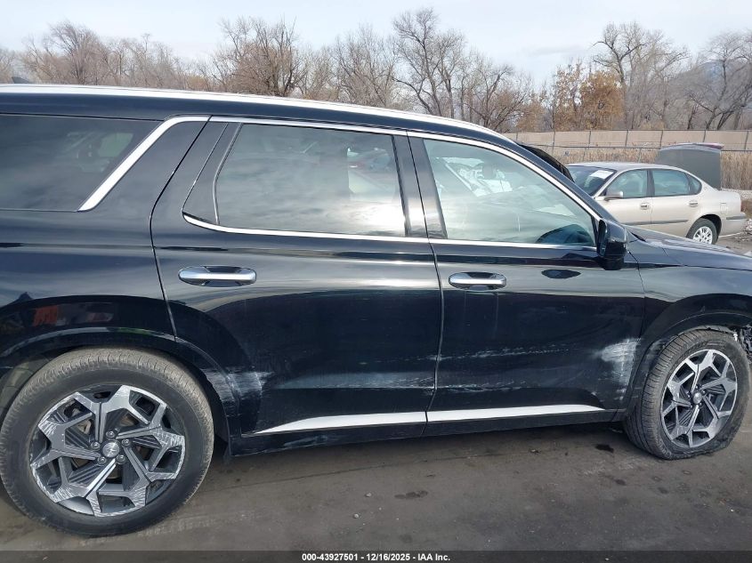 2022 Hyundai Palisade Calligraphy VIN: KM8R7DHE8NU440912 Lot: 43927501