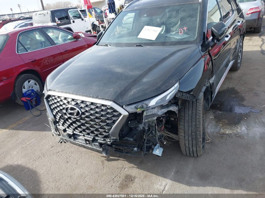 2022 Hyundai Palisade Calligraphy VIN: KM8R7DHE8NU440912 Lot: 43927501