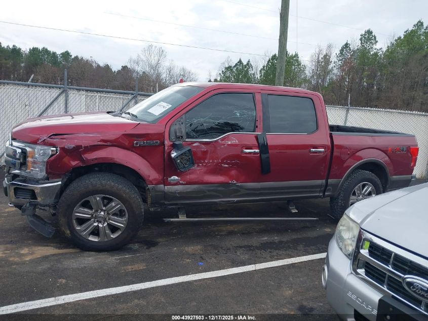 2018 Ford F-150 King Ranch VIN: 1FTEW1E5XJFE58707 Lot: 43927503
