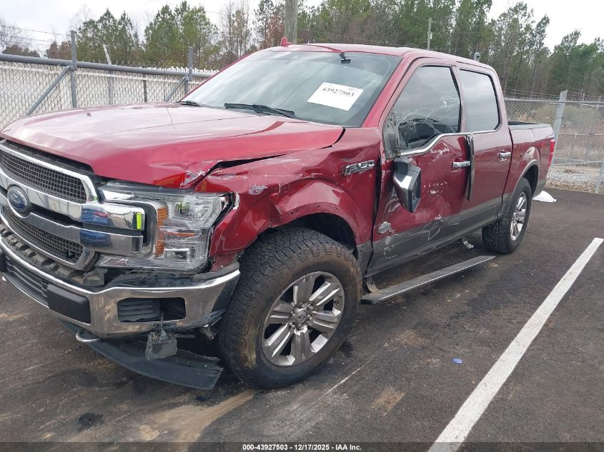 2018 Ford F-150 King Ranch VIN: 1FTEW1E5XJFE58707 Lot: 43927503