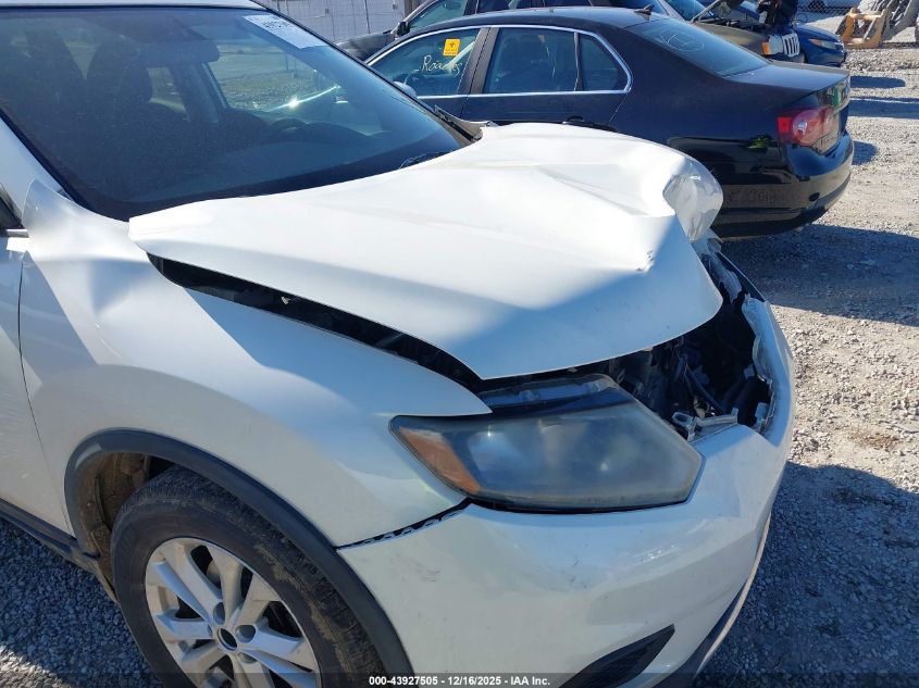 2015 Nissan Rogue Sv VIN: 5N1AT2MT2FC888927 Lot: 43927505