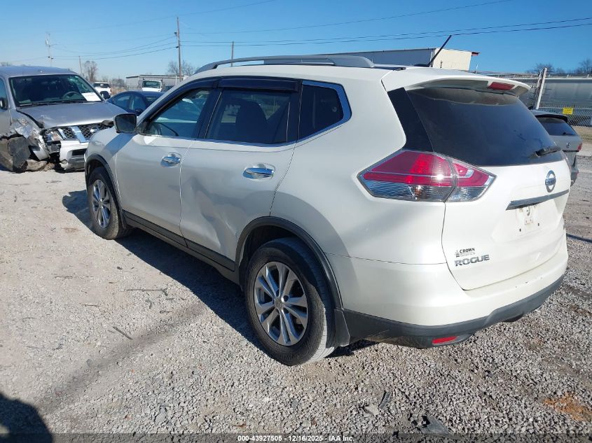 2015 Nissan Rogue Sv VIN: 5N1AT2MT2FC888927 Lot: 43927505