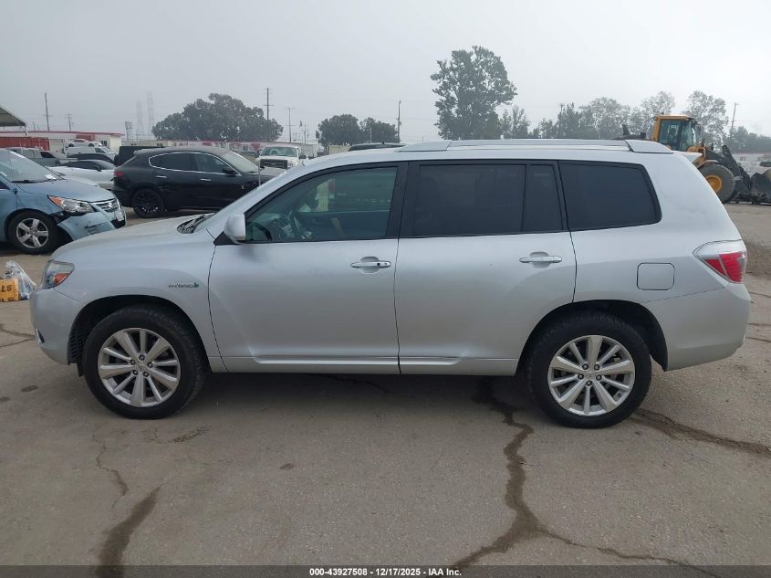 2010 Toyota Highlander Hybrid Base V6 VIN: JTEBW3EH6A2046800 Lot: 43927508
