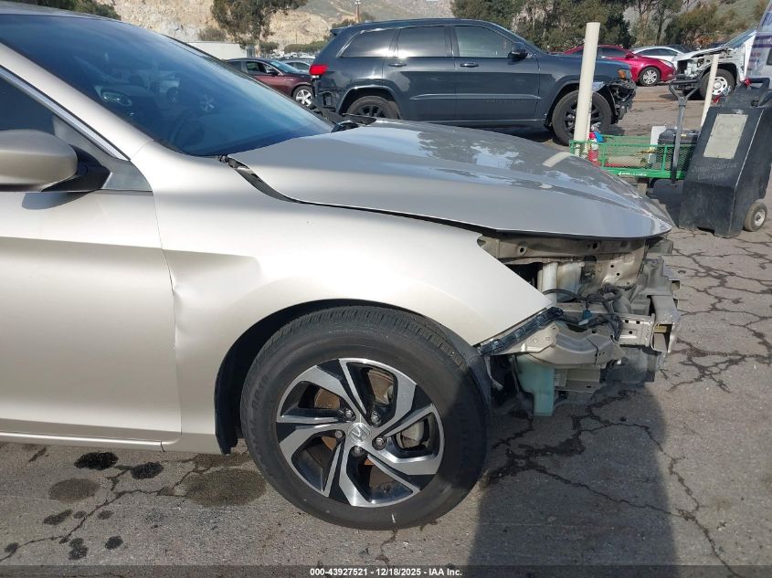 2016 Honda Accord Lx VIN: 1HGCR2F31GA228837 Lot: 43927521