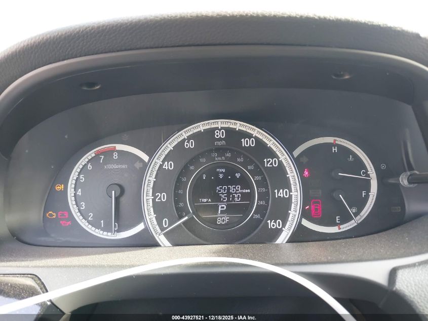 2016 Honda Accord Lx VIN: 1HGCR2F31GA228837 Lot: 43927521