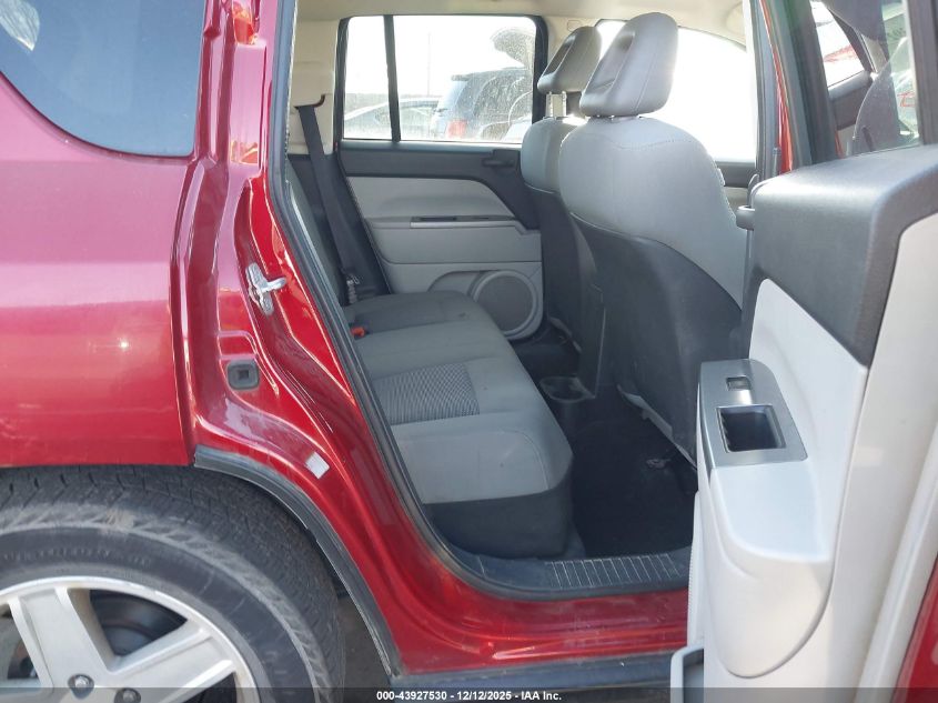 2007 Jeep Compass Sport VIN: 1J8FF47W87D391372 Lot: 43927530