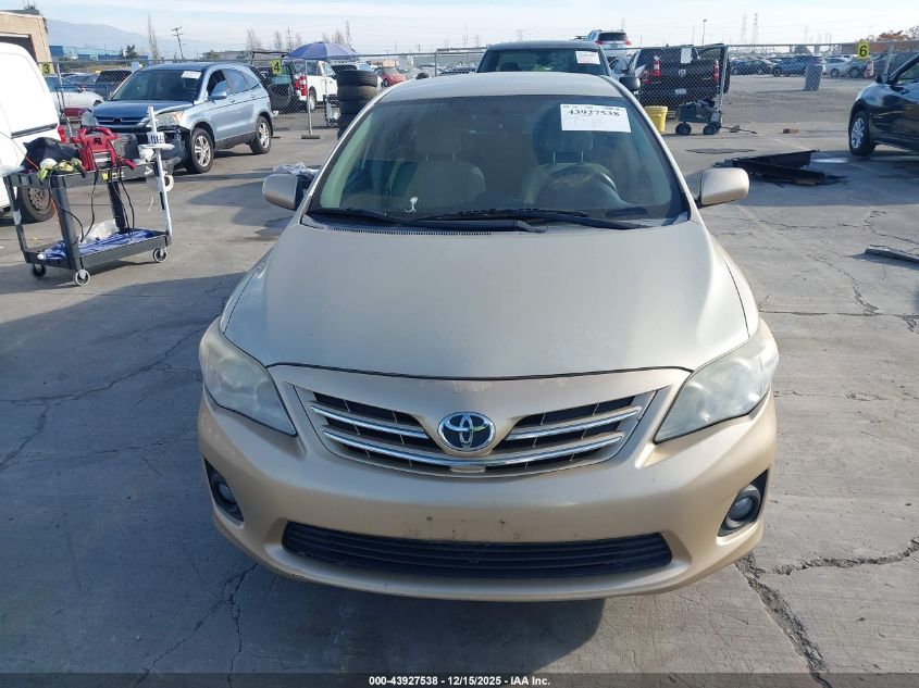 2013 Toyota Corolla Le VIN: 5YFBU4EE0DP203815 Lot: 43927538