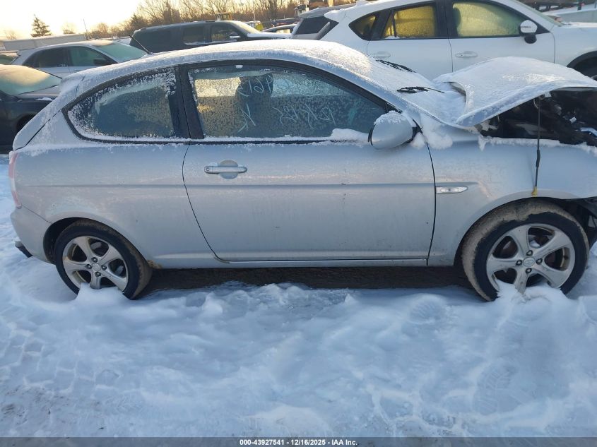 2007 Hyundai Accent Se VIN: KMHCN36C37U026284 Lot: 43927541
