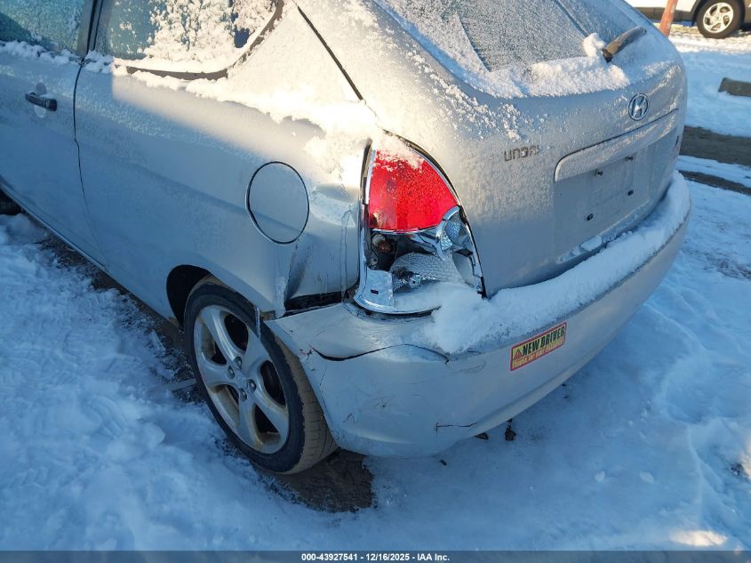 2007 Hyundai Accent Se VIN: KMHCN36C37U026284 Lot: 43927541