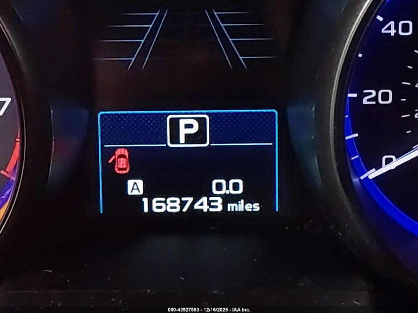 2016 Subaru Outback 2.5I Limited VIN: 4S4BSBNC0G3339153 Lot: 43927553