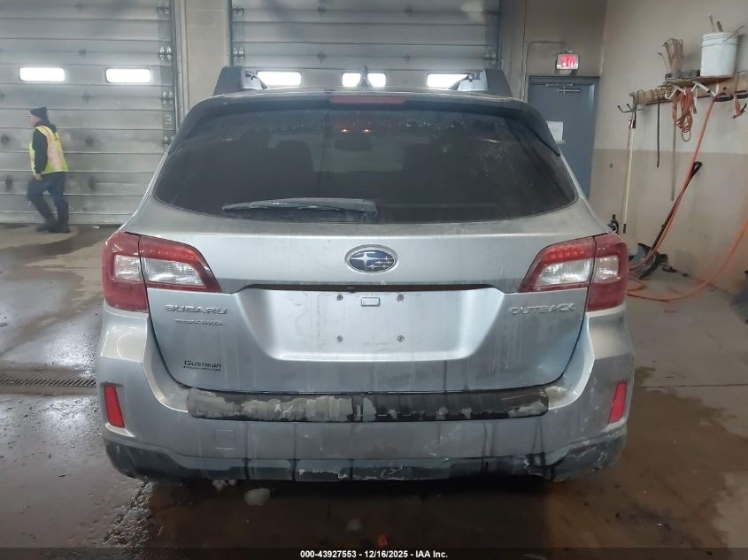 2016 Subaru Outback 2.5I Limited VIN: 4S4BSBNC0G3339153 Lot: 43927553