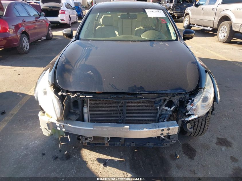 2013 Infiniti G37X VIN: JN1CV6AR8DM351383 Lot: 43927561