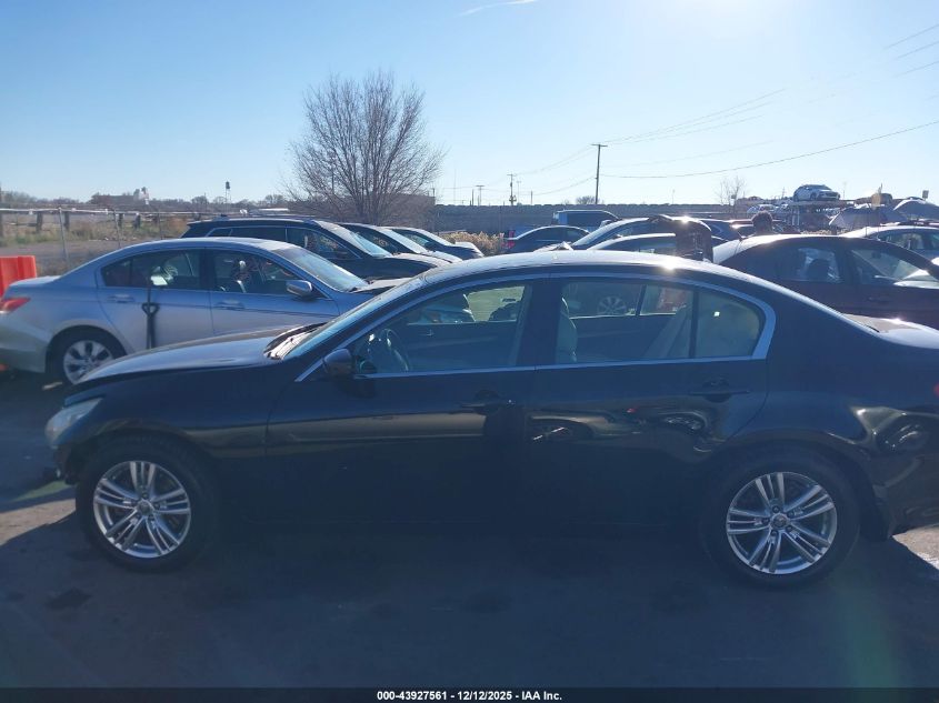 2013 Infiniti G37X VIN: JN1CV6AR8DM351383 Lot: 43927561