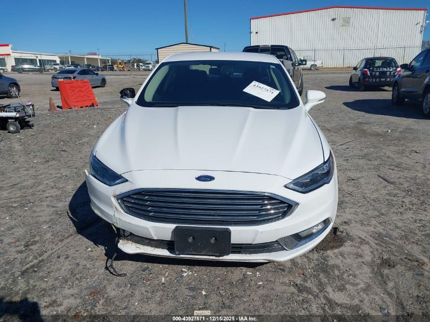 2017 Ford Fusion Se VIN: 3FA6P0T9XHR289132 Lot: 43927571