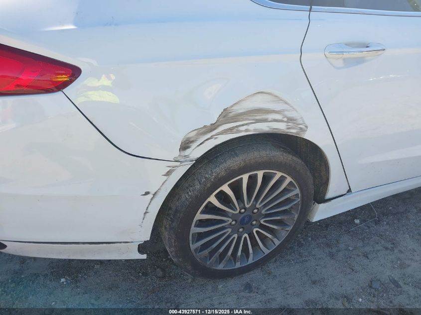 2017 Ford Fusion Se VIN: 3FA6P0T9XHR289132 Lot: 43927571