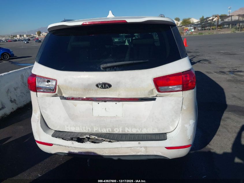 2017 Kia Sedona Lx VIN: KNDMB5C10H6315743 Lot: 43927600