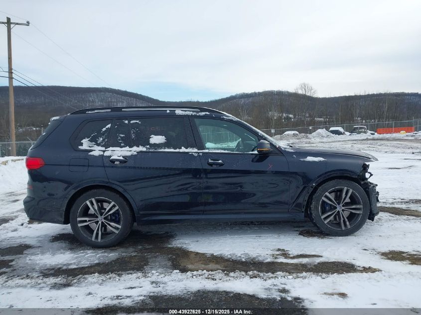 2022 BMW X7 M50I VIN: 5UXCX6C04N9N07301 Lot: 43927625