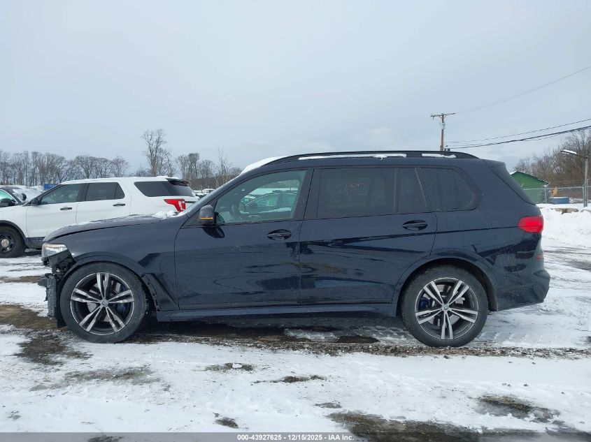 2022 BMW X7 M50I VIN: 5UXCX6C04N9N07301 Lot: 43927625