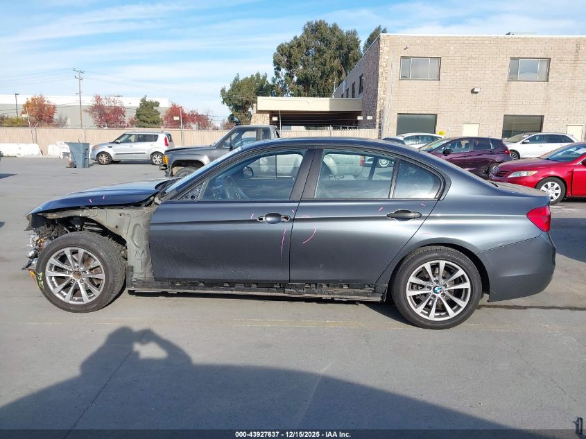 2016 BMW 320I VIN: WBA8A9C55GK616557 Lot: 43927637