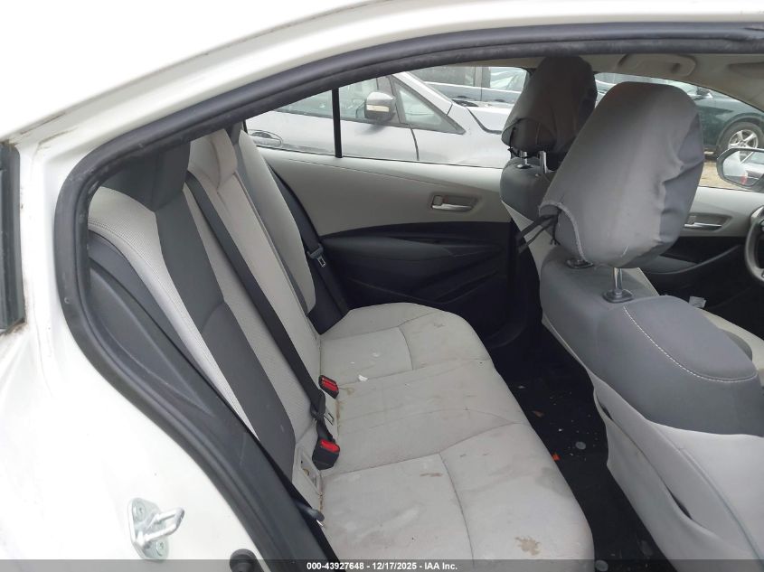 2021 Toyota Corolla Le VIN: JTDEPMAE8MJ185305 Lot: 43927648