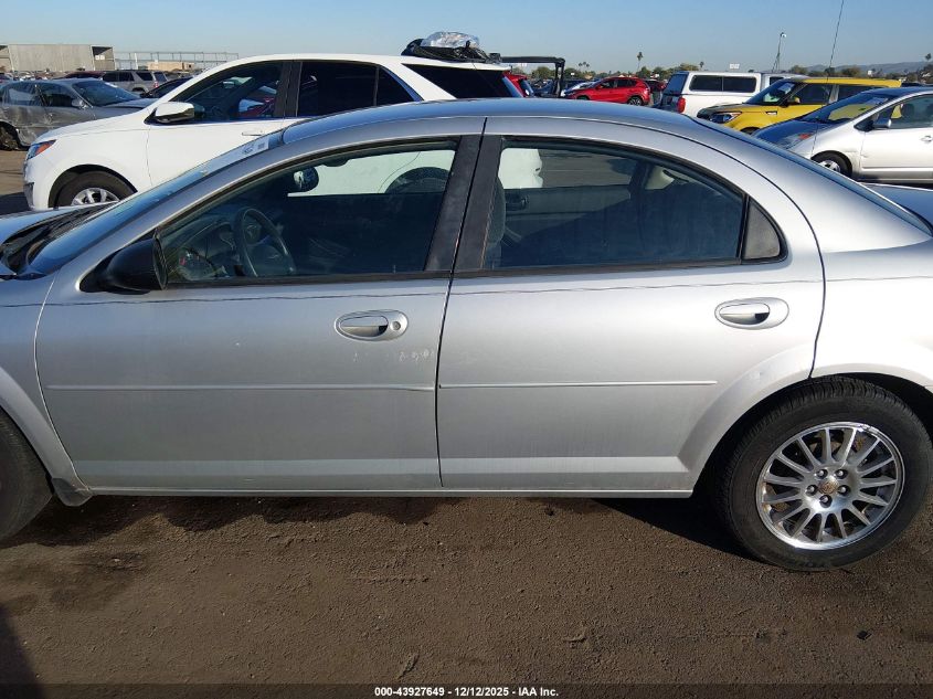2005 Chrysler Sebring Touring VIN: 1C3EL56R45N603368 Lot: 43927649