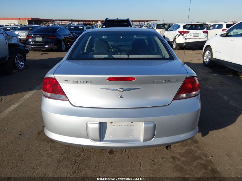 2005 Chrysler Sebring Touring VIN: 1C3EL56R45N603368 Lot: 43927649