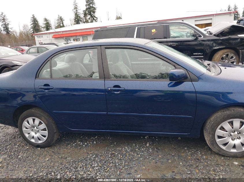 2003 Toyota Corolla Le VIN: 2T1BR38E73C152707 Lot: 43927660